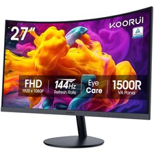 Monitor Curvo 27 Pollici 144Hz