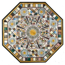 Tavolo 42" ottagonale in marmo