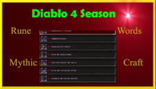 Diablo 4 Stagione 13 Runewords