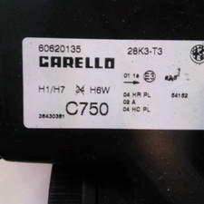 faro anteriore sinistro per ALFA ROMEO 156 1A SERIE 2.0 JTS S velocità 2bf46e 60620135