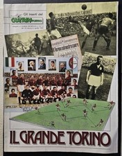 Il Grande Torino Poster Gigante  Inserto Del Guerin Sportivo 12/13 4 Aprile 1989