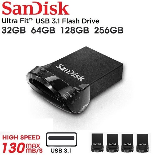 Sandisk ultra fit - ultra, gb