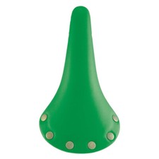 Sella Bicicletta Corsa Scatto fisso Fixed Verde con borchie Velo