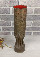 LAMPADA ART DECO - IN METALLO - ALTA 34 CM - NON TESTATA