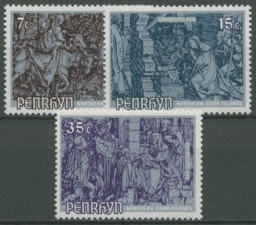 Penrhyn 1976 natale incisioni - 1976,