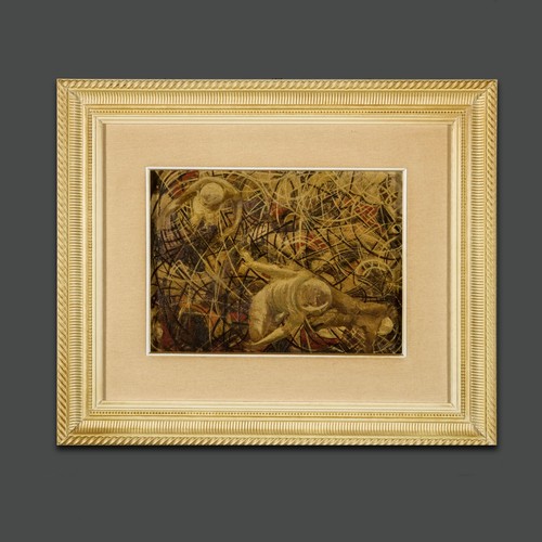 Quadro post futurista firmato - quadro, post-futurista
