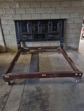 LETTO MATRIMONIALE STILE RINASCIMENTO RINASCIMENTALE ANNI 60