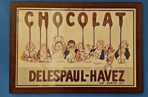 Insegna pubblicità chocolat - pubblicitÀ, "chocolat