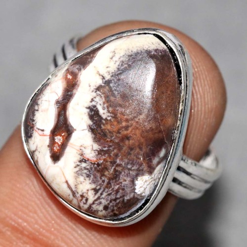 Anello agata denaro placcato