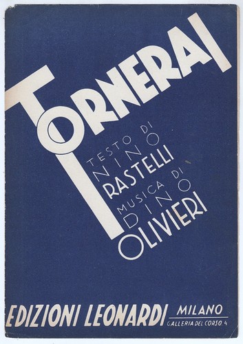 Spartito tornerai nino - spartito,