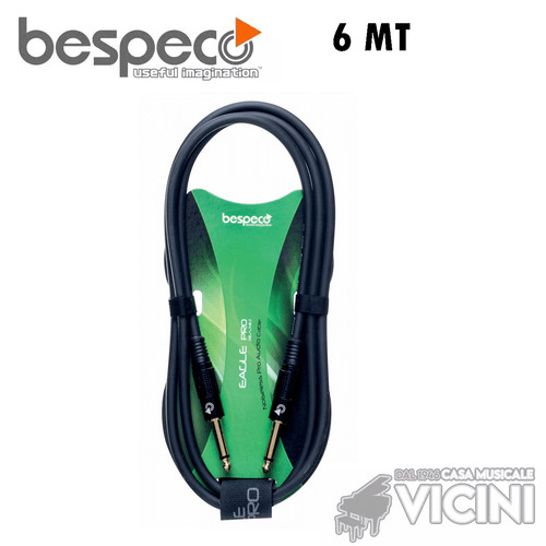 Cavo bespeco jack - jack-jack, 6mt