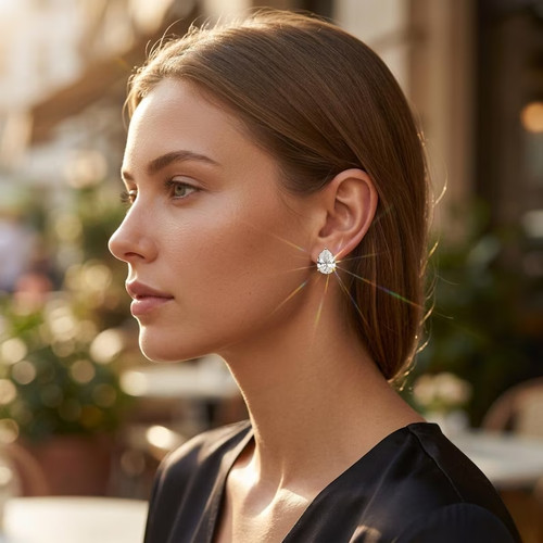 Orecchini solitari donna