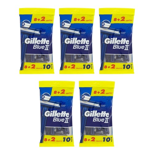 50pz gillette blue rasoio - 50pz, 2