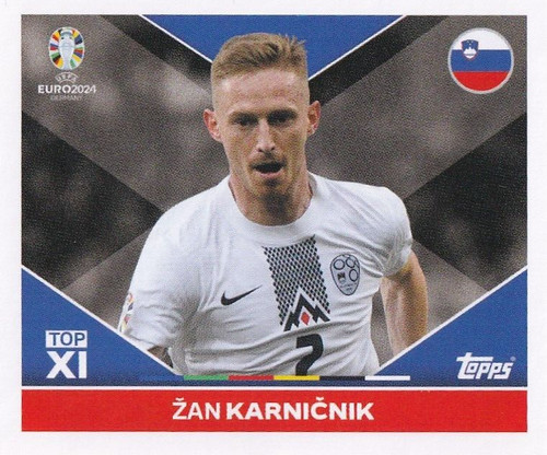 Topps uefa euro 2024 adesivo - topps,