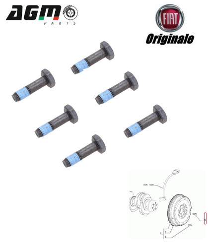 Kit bulloni volano originale - kit, 6