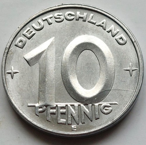 Ddr pfennig 1950 j - e,