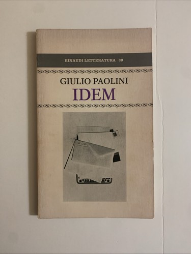 Idem giulio paolini con - paolini, un