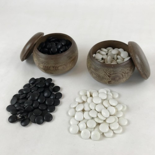 Japanese stone goishi game - go,