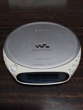  Sony Walkman D-EJ360 CD Player Silver G-Protection Tested & Working