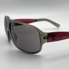 RED SUNGLASSES REPLAY RE639S VINTAGE 90s ITALY SHIELD OVERSIZE OCCHIALI DA SOLE