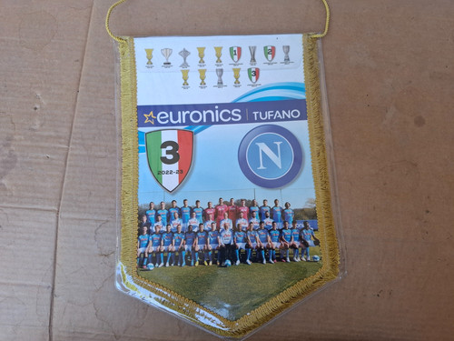 Gagliardetto calcio napoli - napoli, 3^