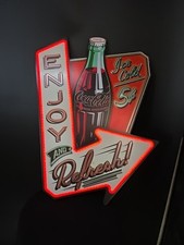 Insegna led coca cola neon - coca,