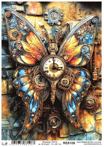 Carta riso din decoupage - riso,
