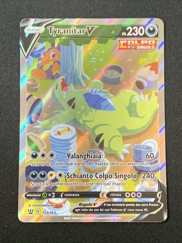 Pokemon tcg tyranitar - pokemon, v