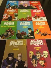 ALAN FORD A COLORI - LOTTO 11 FUMETTI DAL N. 1 AL N. 11 - OTTIME CONDIZIONI