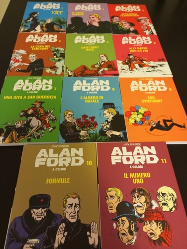 Alan ford colori lotto 11 - colori,