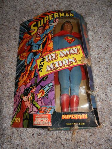 Mego superman 1977 vintage con - mego,