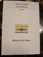 NICHI VENDOLA LA DEBOLEZZA