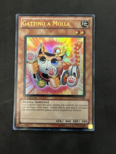 Carta gattino a molla - oh,