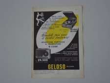 advertising Pubblicità 1960