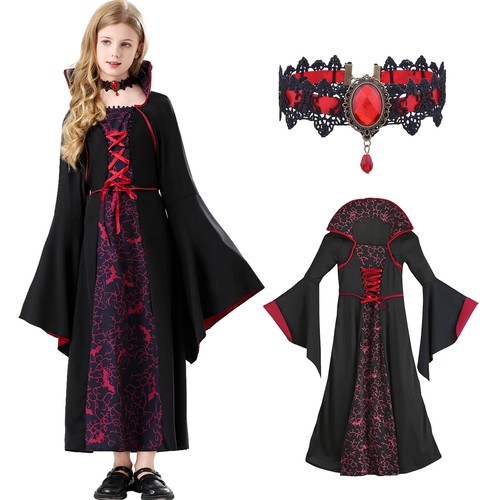 Costume vampira bambina - vampira,
