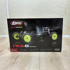 Losi 1/18 MINI-B Pro Roller RC Car Kit Ruote Gialle Corpo Trasparente