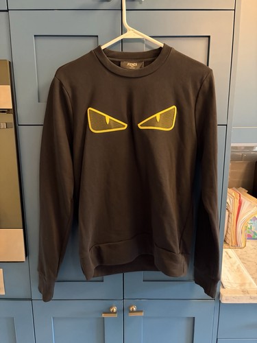 Fendi black sweatshirt size - fendi,