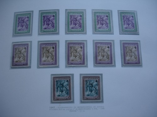 San marino 1947 ricostruzione - 1947,
