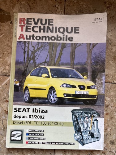Revue technique seat ibiza sdi - technique,