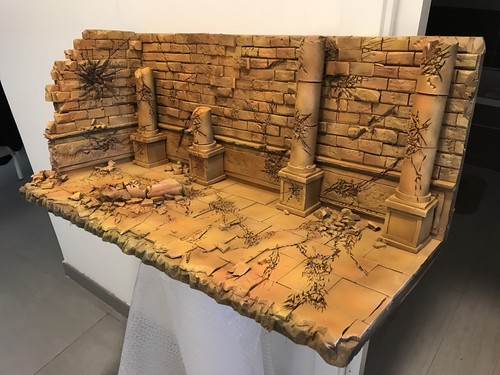 Diorama myth cloth - saint, seiya