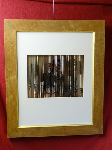 Quadro rollage cane - rollage,
