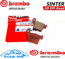PASTIGLIE FRENO BREMBO SD POST FANTIC MOTOR 125 CABALLERO MOTARD CASA 2011-2015