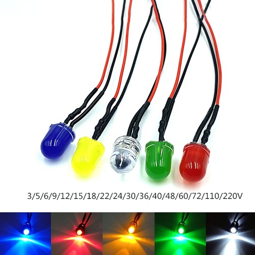 Led 8mm con - 8mm,