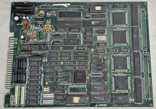 Crime fighters konami pcb - crime,