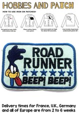 Patch Road Runner Beep Beep Looney Tunes toppa termoadesiv Wile E Coyote struzzo