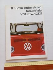 Volkswagen modelli furgone 1967 depliant italiano originale