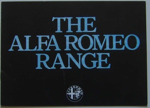 Alfa romeo range 1980 - alfa,