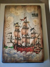 Stampa nave 1768 RIPRODUZIONE