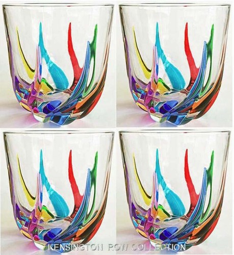 Set bicchieri vino senza - 4, da
