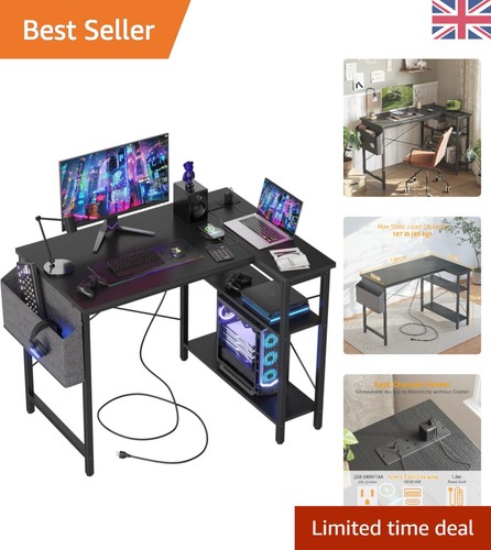 Scrivania gaming nera - scrivania, durevole